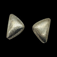 Load image into Gallery viewer, Designer Brushed Sterling Silver Triangle 2 Gram Bead | 17.5x11x8mm | 2 beads |

