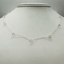 Load image into Gallery viewer, Unique Roundel Quartz Floating Necklace 7194
