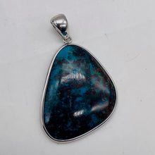 Load image into Gallery viewer, Chrysocolla Sterling Silver Oval Pendant | 2&quot; Long | Blue, Green | 1 Pendant |
