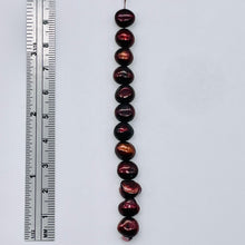 Load image into Gallery viewer, 12 Smoldering Burgundy Freshwater Pearls 8318
