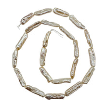 Load image into Gallery viewer, Natural Peachy Pink Biwa FW Pearl Strand4450
