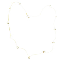 Load image into Gallery viewer, Unique Roundel Quartz Floating Necklace 7194
