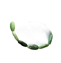 Load image into Gallery viewer, 6 Shockingly Rare Chrysoprase Oval Beads 19x9x5mm 8454
