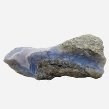 Load image into Gallery viewer, Chalcedony 205g Natural | 3 7/8x1 3/4x1 1/2&quot; | Blue White Gray | 1 Specimen
