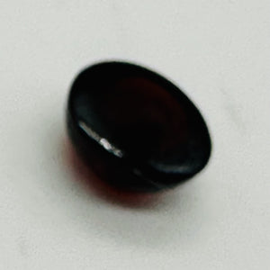 One Vibrant Garnet Cabochon 8x4mm Deep 003900