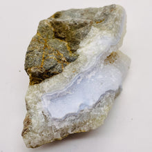 Load image into Gallery viewer, Chalcedony 176g Natural | 4x2x1&quot; | White Blue Gray | 1 Specimen |
