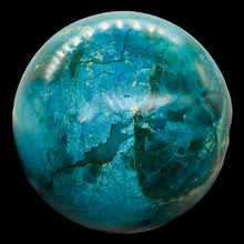 Load image into Gallery viewer, Chrysocolla Crystal 358g Sphere | 2 1/2&quot; | Blue Dark Green | 1 Collector&#39;s Item|
