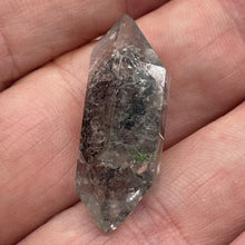 Load image into Gallery viewer, Quartz Shaman Double Terminated 29cts Crystal | 32x11mm | Clear with Inclusions|
