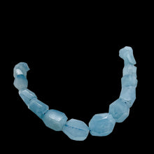 Load image into Gallery viewer, Aquamarine Graduated 19&quot; Strand | 12x8 to 20x12mm | Blue | 32 to 36 Beads |
