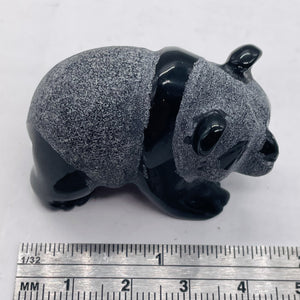 Koala Bear Walking Statue | 1 Figurine | | 43x28x23mm | Black, Gray