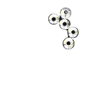 Load image into Gallery viewer, Made in The USA Sterling Silver Five 4x1mm Saucer Beads 8114
