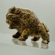 Load image into Gallery viewer, Temple Dog or Foo Dog Carved Stone Figurine | 1 Figurine | | 45x30x18mm | Brown
