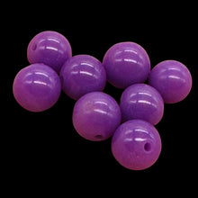 Load image into Gallery viewer, Phosphosiderite AAA Round Bead Parcel | 1 1/2" Long | Purple | 8 Beads |
