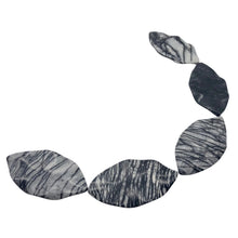Load image into Gallery viewer, Dramatic Picasso Jasper Marquis 67x36mm Centerpiece Bead 8712
