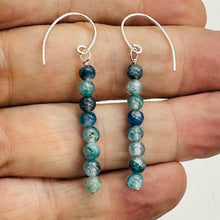 Load image into Gallery viewer, Stunning AAA Blue Kyanite Sterling Silver Earrings | 2&quot; (Long) | Blue |
