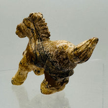 Load image into Gallery viewer, Hand Carved Horse Pony Animal Statue Figurine | 45x40x15mm | Brown, Black
