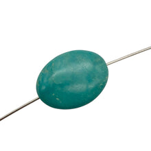 Load image into Gallery viewer, Natural Blue-Green 16x12mm Skipping Stone Bead
