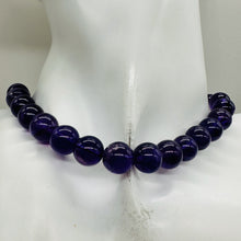 Load image into Gallery viewer, Amethyst Gorgeous Round Bead AA Strand | 10mm | Deep Purple | 40 Beads |
