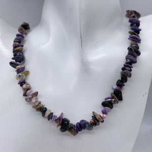 Charoite Strand Chip | 32" Long | 11x8x5 to 7x5x4mm | Purple | 200 Beads |