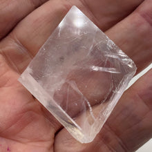 Load image into Gallery viewer, Optical Calcite Iceland Spar 23g Rectangular Prism Crystal| 32x30x18mm | Clear |
