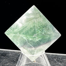Load image into Gallery viewer, Fluorite Double Pyramid Figurine | 1 Display Figurine | | 36x36x36mm | Green
