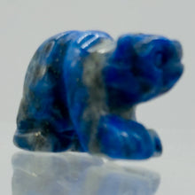 Load image into Gallery viewer, Roar! Hand Carved Natural Lapis Bear Animal
