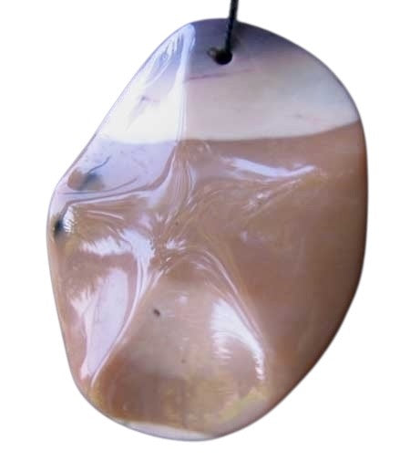 Desert Scene Mookaite 50x40.5mm Oval Pendant Bead 8146R