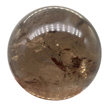 Load image into Gallery viewer, Smoky Quartz Sphere Display Specimen | 180g (6.4oz) | 53mm (2&quot;) | Smoky Clear |
