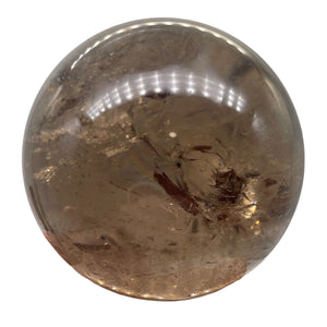 Smoky Quartz Sphere Display Specimen | 180g (6.4oz) | 53mm (2") | Smoky Clear |