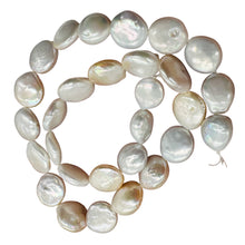 Load image into Gallery viewer, Amazing Natural Multi-Hue FW Coin Pearl Strand 104757B
