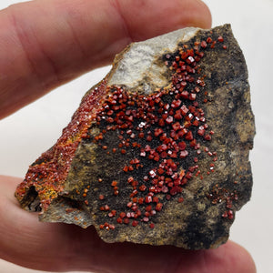 Chalcopyrite 62g Collectors Specimen | 58x40x20mm | Magenta | 1 Display Crystal|