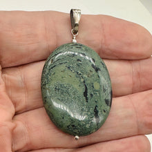 Load image into Gallery viewer, Exotic Kambaba Jasper Oval Sterling Silver Pendant | 2 1/4" Long | 1 Bead |
