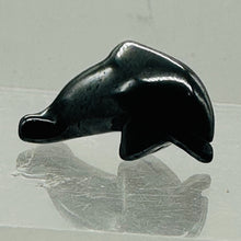 Load image into Gallery viewer, Unique One Carved Hematite Jumping Dolphin Animal Beads
