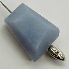 Load image into Gallery viewer, Chalcedony Druzy 24ct Designer Cut Pendant Bead | 20x15x10mm | Blue | 1 Bead |

