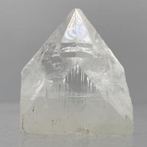 Apophyllite Natural Pyramid Display Crystal | 15g | 26x25x23mm | Clear |