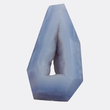 Load image into Gallery viewer, Druzy Blue Chalcedony Designer Pendant Bead | 73cts | 45x24x10 | 1 Bead |
