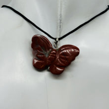 Load image into Gallery viewer, Brecciated Jasper Stone Butterfly Pendant| 1&quot; Long | Red | 1 Pendant Necklace |
