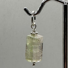 Load image into Gallery viewer, Natural Watermelon Tourmaline Sterling Silver Pendant | Pale Green, Pink. Clear|
