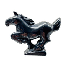 Load image into Gallery viewer, Hand-Carved Galloping Horse | 1 5/8&quot; Tall | Black | 1 Pony |
