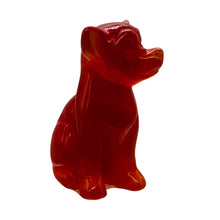 Load image into Gallery viewer, Cocker Spaniel Carved | 1 Figurine | | 40x28x19mm | Chatoyant Orange
