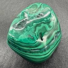 Load image into Gallery viewer, Malachite 115g Polished Gemstone FreeForm| 54x46x20mm| Green| 1 Display Specimen

