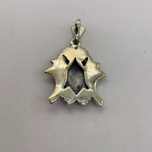Load image into Gallery viewer, Marcasite Sterling Silver Virgin Mary Pendant | 1&quot; Long | 1 Pendant
