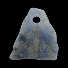Load image into Gallery viewer, Druzy Blue Chalcedony Designer Pendant Bead | 125cts | 49x42x7mm | 1 Bead |
