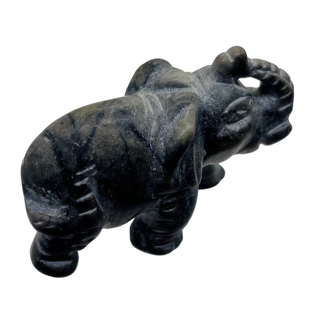 Hand-Carved Elephant Statue | 1 Figurine | | 1 1/4
