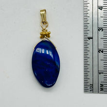 Load image into Gallery viewer, Royal AAA Lapis Lazuli 14K Gold Filled Wire Wrap Pendant! | 1 1/4&quot; Long |
