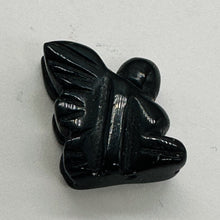 Load image into Gallery viewer, 2 Hematite Pixie Fairy Beads | 21x16x7mm | Charcoal Black
