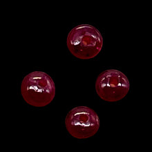 Load image into Gallery viewer, 4 AAA+ Natural Ruby 3x2-1.5mm Smooth Roundel Beads | Red | ~0.55 cts |
