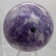 Load image into Gallery viewer, Lepidolite 209g Round Collector&#39;s Sphere | 2&quot; | Purple White | 1 Sphere |
