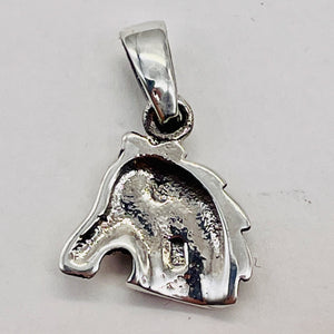 Pony Horse Sterling Silver Charm | 1/2" Long | Silver | 1 Pendant |