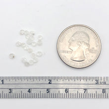 Load image into Gallery viewer, Dazzle! 2.2cts White Sapphire Faceted Beads | 20 Beads | 2.5x1.5-2x1mm | 3294
